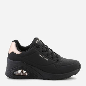 Buty sportowe damskie Skechers Uno Wedge Hi Steps 177520 BBK 40 Czarne (197976038141). Buty sportowe damskie