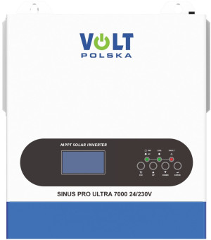Zasilacz awaryjny UPS Volt Sinus Pro Ultra 7000 24/230V (3500W/7000VA) + 100A MPPT (30-500V) + Wi-Fi Inverter (5904100453061). Zasilacze awaryjne UPS