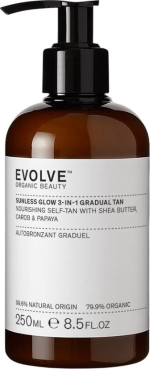 Balsam do ciała Evolve Sunless Glow 3-in-1 Gradual Tan 250 ml (5060200042021). Produkty do opalania