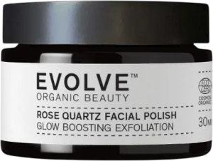 Peeling do twarzy Evolve Organic Beauty Rose Quartz oczyszczający 30 ml (5060200045916). Peelingi do twarzy