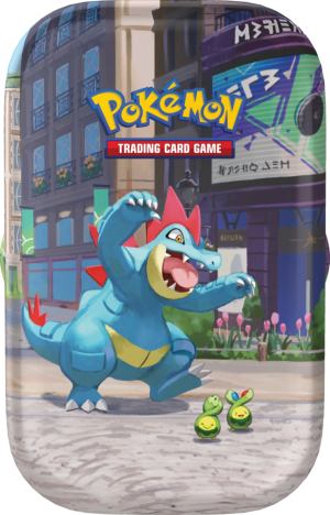 Zestaw kart Pokemon TCG: Q2 Mini Tin - D - Lumiose City Min Tin – Feraligatr (196214139558). Akcesoria do gier planszowych