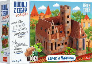 Klocki konstrukcyjne Trefl Brick Trick Podróże - Malbork 380 elementów 61547 (5900511615470). Klocki