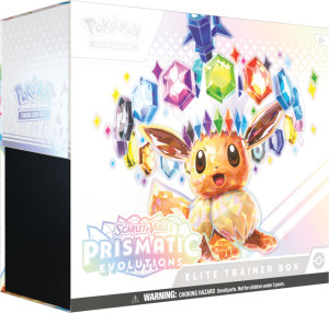 Dodatek Pokemon TCG: Scarlet & Violet - Prismatic Evolutions - Elite Trainer (196214105133). Akcesoria do gier planszowych