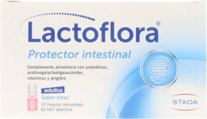 Suplement diety Lactoflora Protector Intestinal Adultos 10 flakonów (8470001929181). Probiotyki i prebiotyki