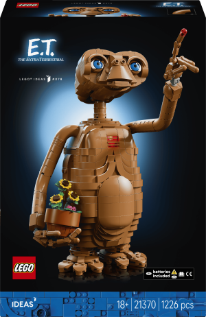 Zestaw klocków LEGO Ideas E.T. the Extra-Terrestrial 1226 elementów (21370). Klocki