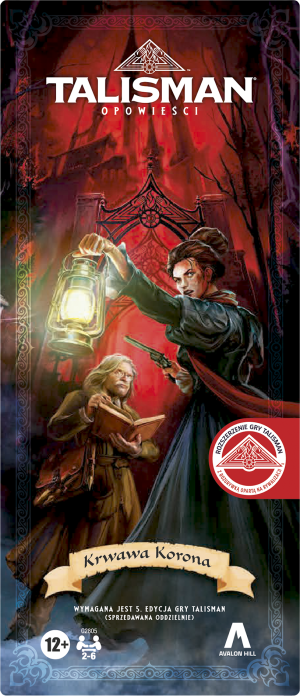 Dodatek do gry planszowej Hasbro Talisman: Magia i Miecz (5. edycja) - Opowieści - Krwawa korona (wydanie polskie) (5010996417794). Gry planszowe