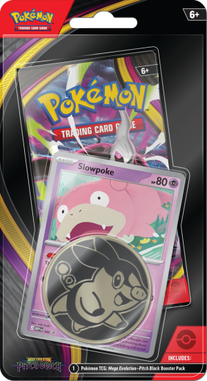 Zestaw kart Pokemon TCG: Mega Evolution 05 - Pitch Black - Checklane Blister 12 szt (ZES196214142589). Akcesoria do gier planszowych