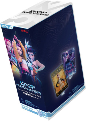 Zestaw kart Kayou K-Pop Demon Hunters: Energy Edition - Platinum Booster Display 12 szt (6937187415645). Akcesoria do gier planszowych