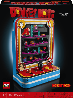 Zestaw klocków LEGO Super Mario Automat do gry Donkey Kong 1367 elementów (72051). Klocki
