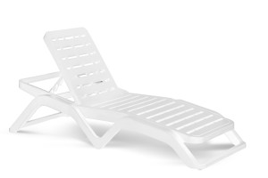 Leżak Ogrodowy Rocco Corciano Progarden Biały