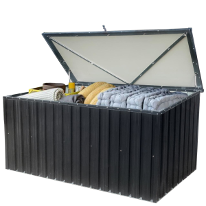 Skrzynia Ogrodowa Metalowa 1300 litrów CHEST Corciano 183.5x89x95 cm