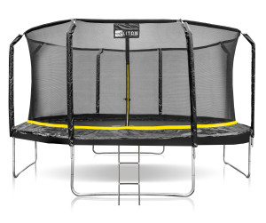 Trampolina Ogrodowa Z Siatką Wewnętrzną Premium Eliton 14 Ft