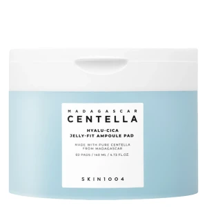 SKIN1004 - Madagascar Centella Hyalu-Cica Jelly-Fit Ampoule Pad - Feuchtigkeitsspendende Gesichtspads - 60 Stk.
