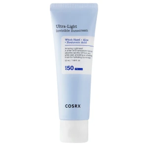 COSRX - Ultra - Light Invisible Sunscreen SPF50+/PA++++ - Leichter, feuchtigkeitsspendender Sonnenschutz - 50ml