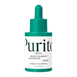 Purito Seoul - Mighty Bamboo Panthenol Serum - Regenerierendes Serum mit Panthenol - 30ml,