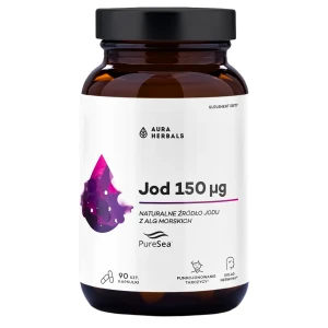 Aura Herbals - PureSea - Jod 150 μg - Kapseln - 90 Stück