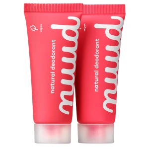 Nuud - Smarter Pack Red - Set mit natürlichen Deo-Cremes - 2 x 20 ml