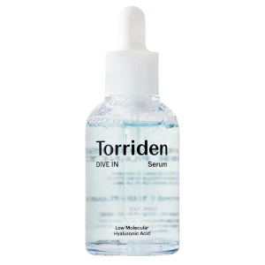 Torriden - Dive-In - Low Molecule Hyaluronic Acid Serum - Feuchtigkeitsspendendes Serum mit niedermolekularer Hyaluronsäure und Ceramiden- 50ml