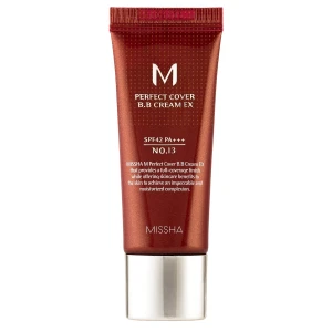 Missha - M Perfect Cover BB Cream SPF42/PA++ - Abdeckende BB-Creme - No.13 Bright Beige - 20ml