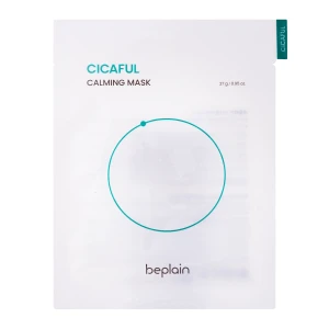 Beplain - Cicaful Calming Mask - Regenerierende und lindernde Gesichtsmaske mit Centella Asiatica Extrakt - 27g