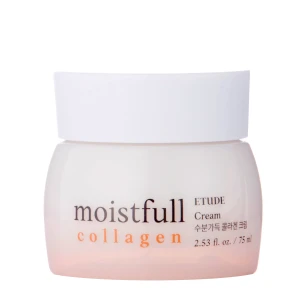 Etude House - Moistfull Collagen Cream - Nährende und feuchtigkeitsspendende Creme mit Kollagen - 75ml