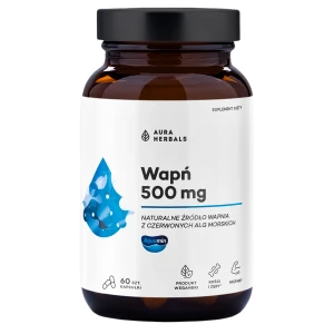 Aura Herbals - Aquamin - Calcium 500 mg - Kapseln - 60 Stüc