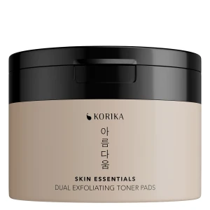 KORIKA - Skin Essentials Dual Exfoliating Toner Pads - Peeling-Pads für das Gesicht - 20 Stück