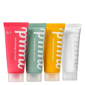 Nuud - Family Pack - Set aus natürlichen Deocremes - 4x20ml