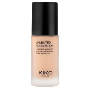 KIKO Milano – Unlimited Foundation – Langanhaltendes Make-up für das Gesicht – 5R – 30 ml