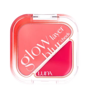 LUNA - Glow Layer Blur Cheek - Duo-Rouge für die Wangen - 08 Strawberry Jelly - 8,5g