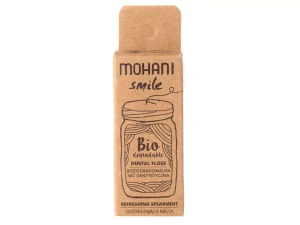 Mohani - Smile - Dental Floss - Biologisch abbaubare Zahnseide - Erfrischende Minze
