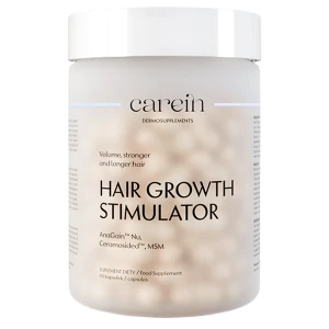 Carein – Hair Growth Stimulator – Dermosupplement – Übermäßiger Haarausfall – 90 Kapseln