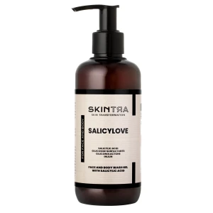 SkinTra - Salicylove - Gesichts- und Körperreinigungsgel mit Salicylsäure - 250ml