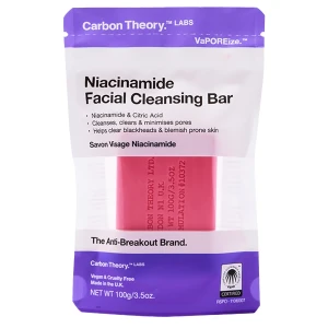 Carbon Theory - VaPOREize Cleansing Bar - Reinigende Seife mit Niacinamid - 100g