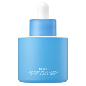 titto - Aqua Deep Porin Ampoule - Feuchtigkeitsspendende Gesichtsampulle - 30ml