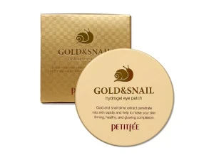 Petitfee - Gold & Snail Hydrogel Eye Patch - Hydrogel Augenpads - 30 Sets