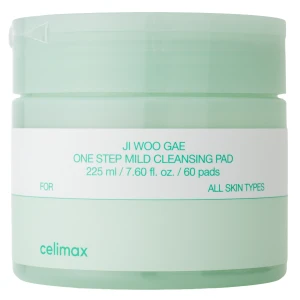 Celimax - Ji.Woo.Gae One Step Mild Cleansing Pad - Gesichtsreinigungspads - 60pStk./230ml