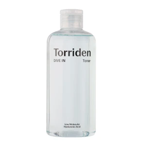 Torriden - Dive-In - Low Molecule Hyaluronic Acid Toner - Linderndes und feuchtigkeitsspendendes Gesichtswasser mit Hyaluronsäure und Panthenol - 300