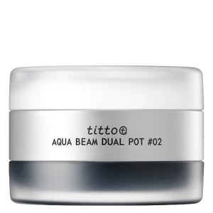 titto - Lip & Cheek Dual Pot - Duo für Lippen und Wangen - #02 Supernova/Black Hole - 10g