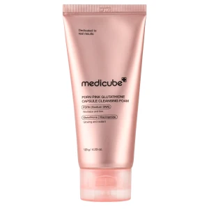 Medicube - PDRN Pink Glutathione Capsule Cleansing Foam - Reinigungsschaum fürs Gesicht - 120g