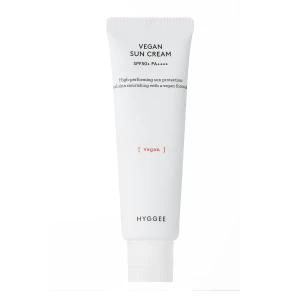 Hyggee - Vegan Sunscreen SPF50+ PA++++ - Feuchtigkeitsspendende Gesichtscreme mit Filter - 50ml