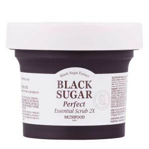 Skinfood - Black Sugar Perfect Essential Scrub 2X - Peelende Maske mit braunem Zucker - 210g