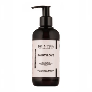 SkinTra - Salicylove - Gesichts- und Körperreinigungsgel mit Salicylsäure - 250ml
