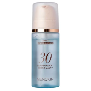 MENOKIN - 30 Seconds Quick Bubble Mask Moist - Feuchtigkeitsspendende Schaummaske für das Gesicht - 95ml