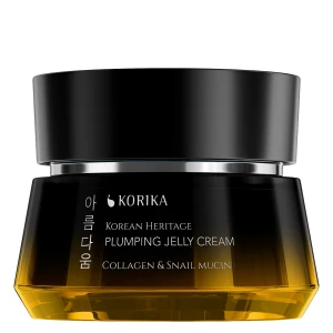 KORIKA - Korean Heritage Collagen & Snail Mucin Plumping Jelly Cream - Straffende Gel-Creme mit Kollagen und Schneckenmucin - 50 ml