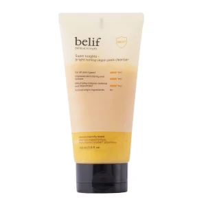 Belif - Super Knights Bright Toning Vegan Pack Cleanser - Aufhellender Gesichtsreinigungsschaum - 150ml