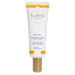 Slavia Cosmetics - SPF 50+ Leichte Gesichtscreme mit Exosomen - 50 ml