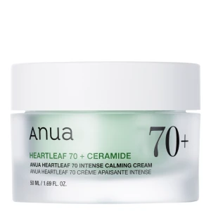 Anua - Heartleaf 70 Intense Calming Cream - Lindernde Gesichtscreme mit Astragalus-Extrakt - 50ml