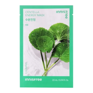 Innisfree - Squeeze Energy Mask - Centella - Calming- Lindernde Tuchmaske - 22ml