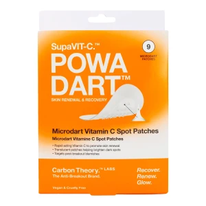 Carbon Theory - SupaVit-C Powa Dart - Mikronadel-Pflaster gegen Hautunreinheiten mit Vitamin C - 9Stk